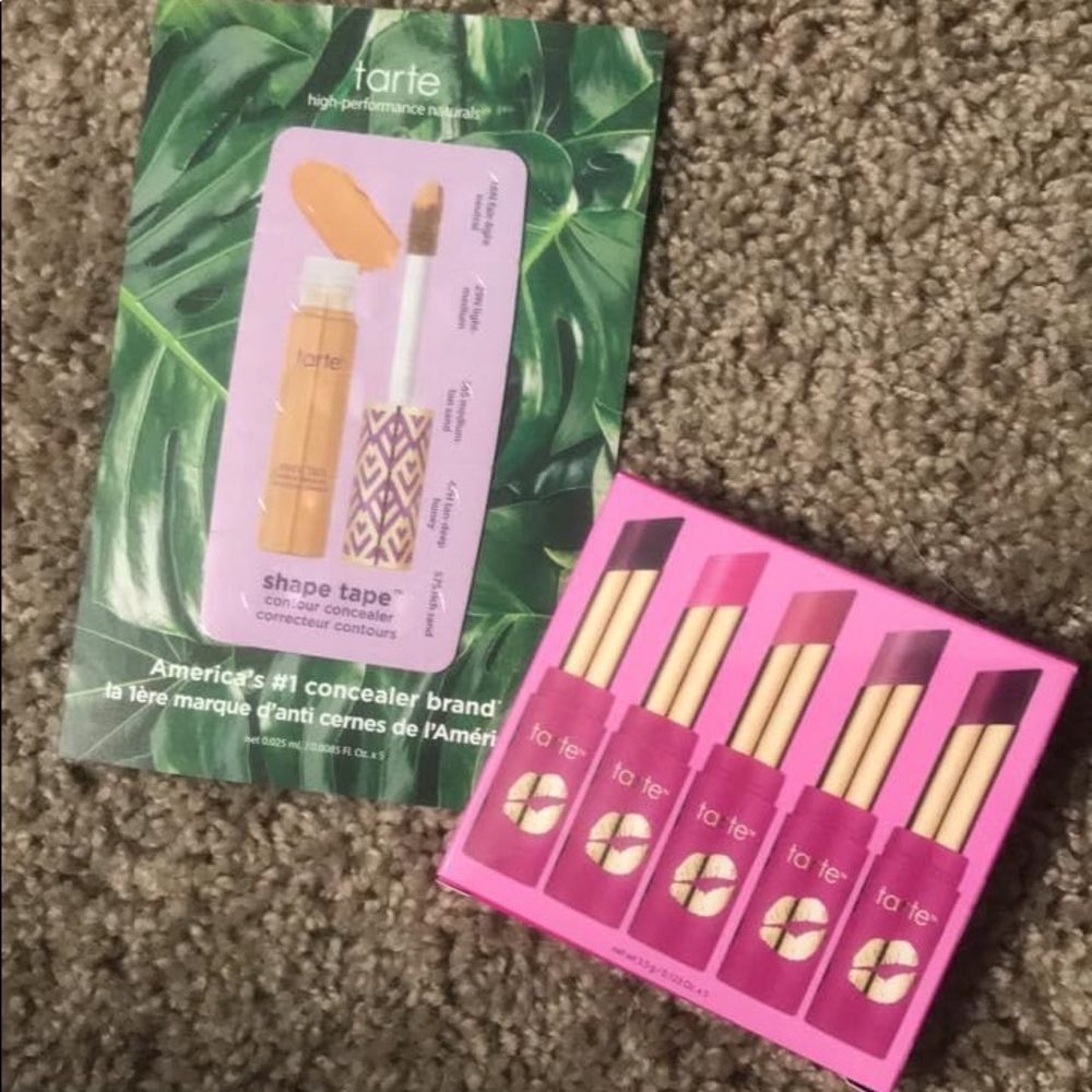 Tarte “Don’t Be Mean” Lipstick set and sample